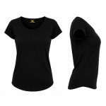 Blusa  manga corta  Negra