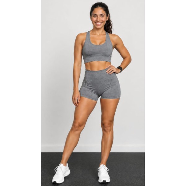 Short GRIS deportivo Dama