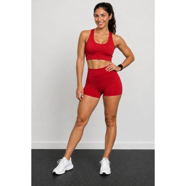 Short Rojo deportivo