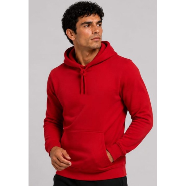 Sudadero ROJO con capuchón