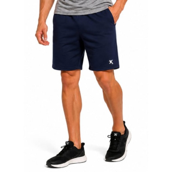 Short Azul en algodón