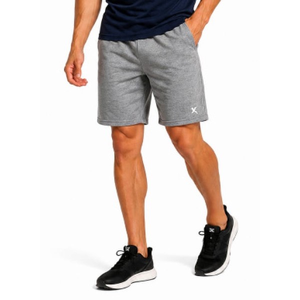 Short GRIS en algodón