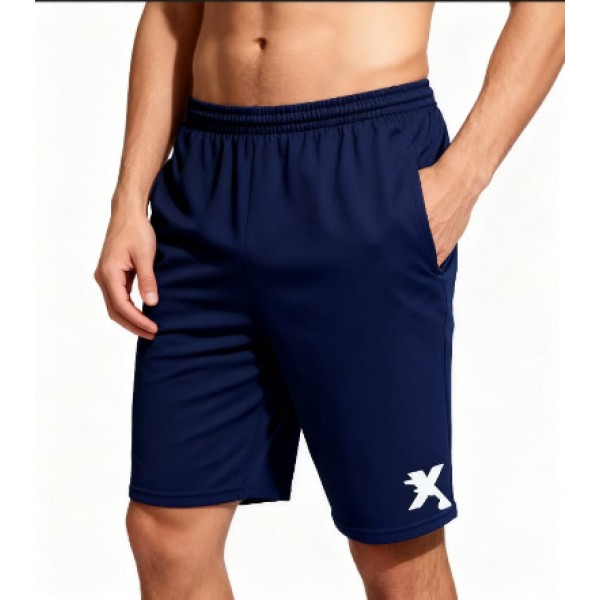 Short Azul en algodón