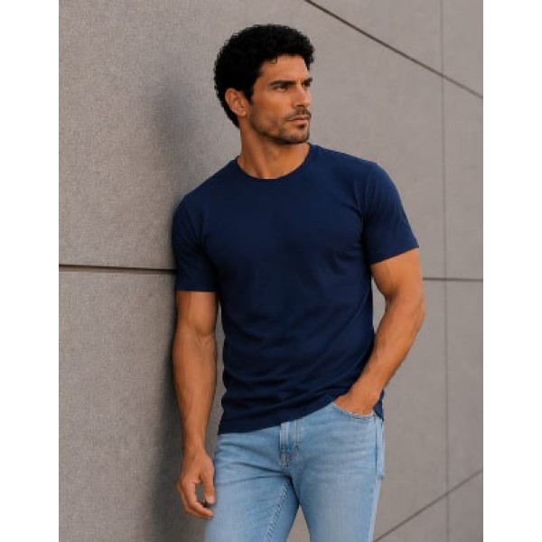 T-Shirt Azul manga corta