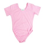Leotardo  manga corta ROSADO Niña