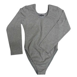 Leotardo manga larga GRIS Niña