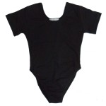 Leotardo  manga corta NEGRO Niña