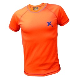 T-Shirt NARANJA NEON deportiva manga corta