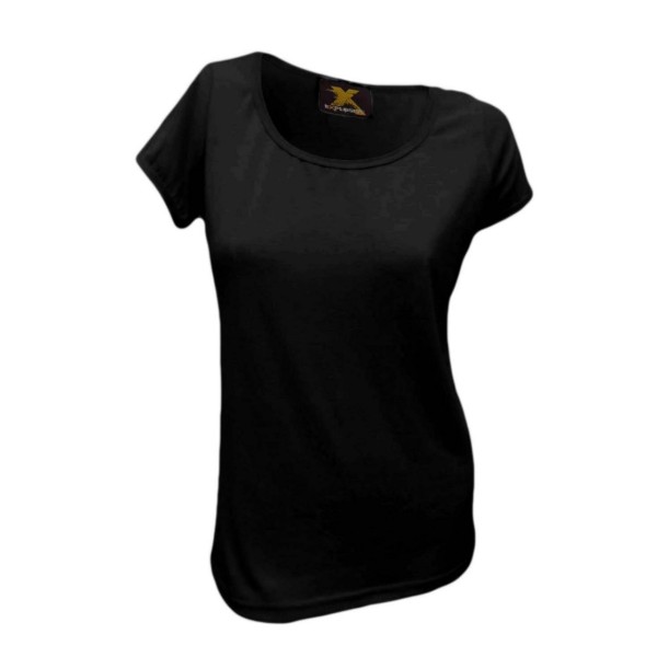 Blusa NEGRA manga corta dama 3