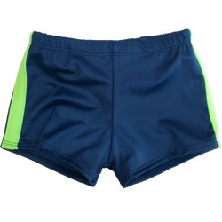 Calzoneta AZUL  tipo boxer con raya Caballero