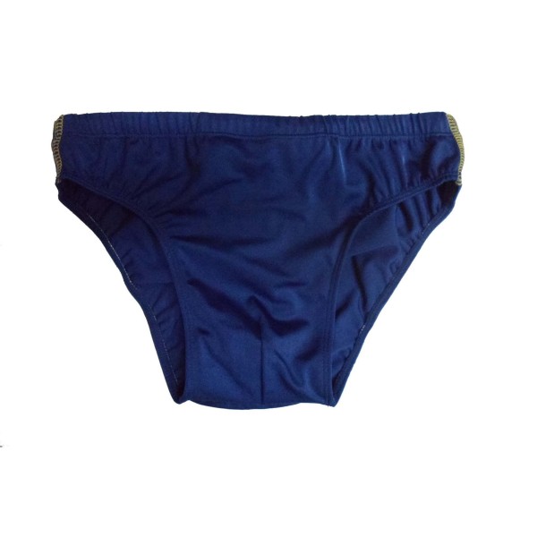 Calzoneta Azul tipo bikini combinada Niño