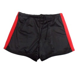 Calzoneta NEGRA tipo boxer con raya Caballero