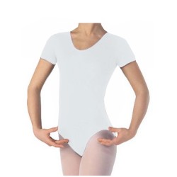 Leotardo  manga corta BLANCO Niña