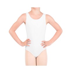 Leotardo  sin manga BLANCO Niña