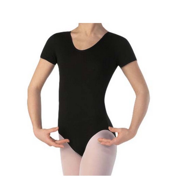 Leotardo  manga corta NEGRO Niña