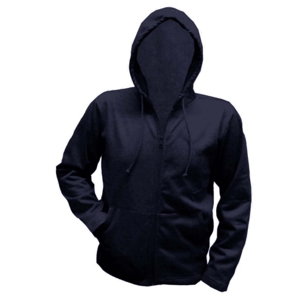 Sudadero AZUL con zipper Niño