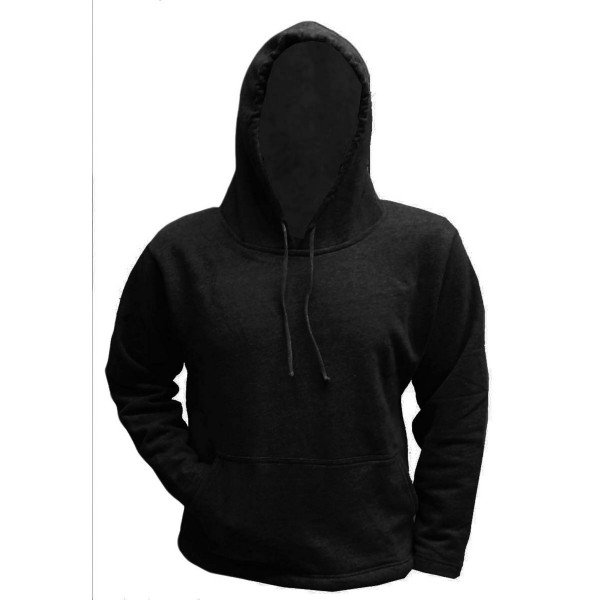 Sudadero NEGRO con capuchón Niño