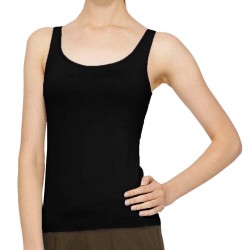 Top largo NEGRO Dama