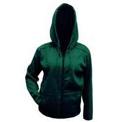 Sudadero Verde botella para mujer